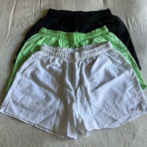 ALO running shorts SELLING AS BUNDLE!